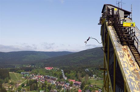 Mamutí mstek slouí mimo jiné i adrenalinovým sportm, dobrodruzi si tu mohou...