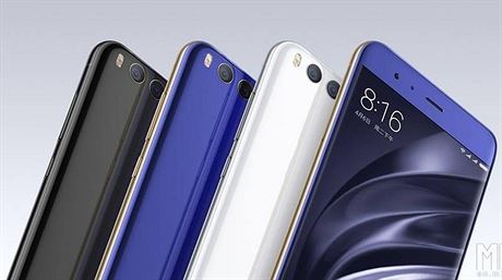 Xiaomi Mi 6 jde na trh ve trojm barevnm proveden.