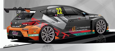 Nový vzhled Fulínv vz Leon Cup Racer TCR nastoupí do sezony v nových barvách....