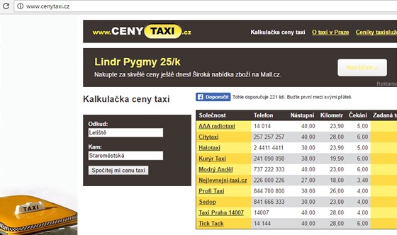 Cenytaxi.cz