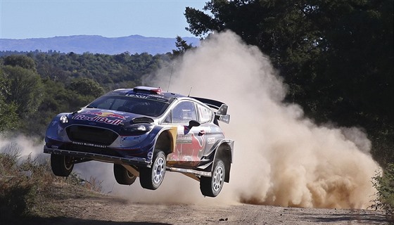 Sébastien Ogier  pi Argentinské rallye.