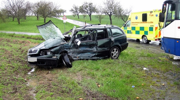 Pi nehod u Kele zemela idika osobního auta, která pravdpodobn nedala...