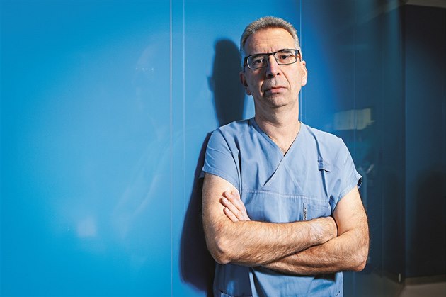 Profesor Petr Neuil, prim kardiologie prask Nemocnice Na Homolce
