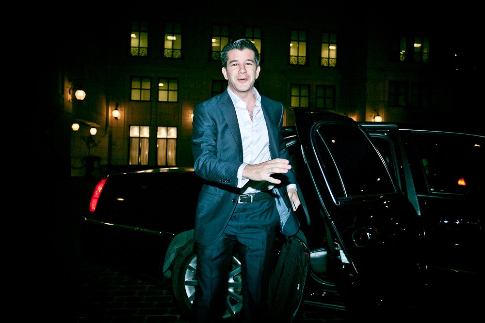 �éf Uberu Travis Kalanick.