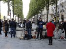 Místo tvrteního útoku na Champs-Élysées (21. dubna 2017)