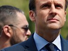 Emmanuel Macron uctil v Paíi obti arménské genocidy (24. dubna 2017)