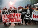 Ani Macron, ani Le Penová. Demonstrace mládee nespokojené s finalisty...
