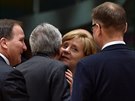 Nmecká kancléka Angela Merkelová na summitu v Bruselu (29. dubna 2017)