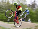 V sobotu se v olomouckm Bike parku konaly zvody sedmdestky biker z cel...