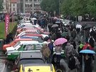 Rallye Revival na Václavském námstí