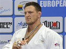 Judista Luká Krpálek získal bronzovou medaili v kategorii nad 100 kilogram na...