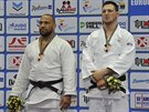 eský judista Luká Krpálek (vpravo) získal bronzovou medaili v kategorii nad...