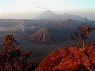 Vulkán Bromo v Indonésii