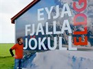 U sopky Eyjafjallajökull na Islandu