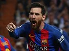 Lionel Messi v nastaveném ase rozhodl o vítzství Barcelony v El Clasicu na...