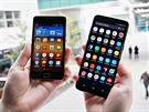 Samsung Galaxy S II a Samsung Galaxy S8