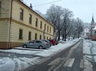 Horní Planou na eskokrumlovsku zasypalo ráno 15 - 20 cm snhu. A sníh...