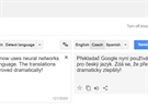 Peklada Google nyní pouívá neuronové sít i pro eský jazyk. Zdá se, e...