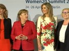 Ivanka Trumpová se sela s kanclékou Merkelovou