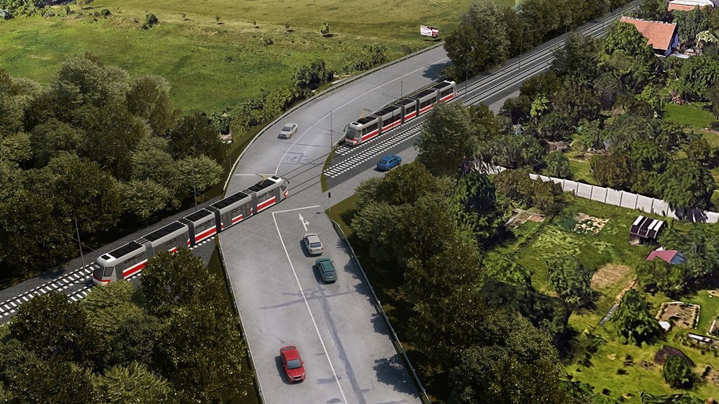 Plánovaná brněnská tramvajová trať ze Stránské skály do Líšně se má křížit s...