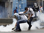 Protivládní protesty v Caracasu (19. dubna 2017)