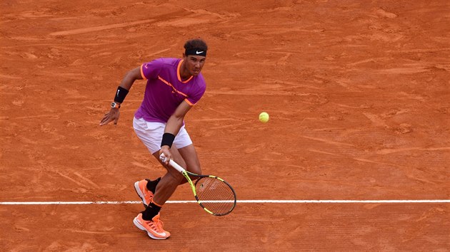 Rafael Nadal bhem finle turnaje v Monte Carlu.