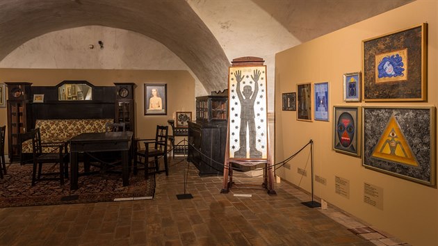 Výstava Pavla Brázdy v českokrumlovském Egon Schiele Art Centru.