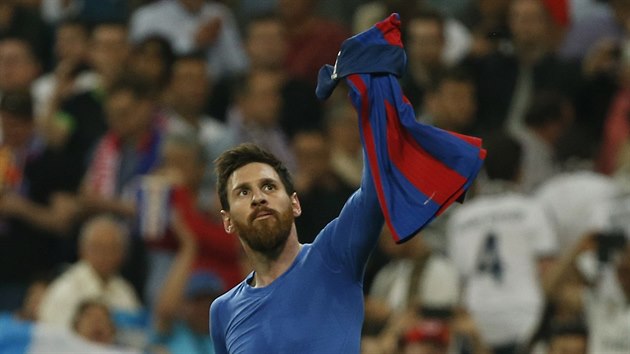 HVZDA. Lionel Messi je nejlepm stelcem historie El Clsica, dvma gly rozhodl i to posledn na stadionu Realu Madrid.