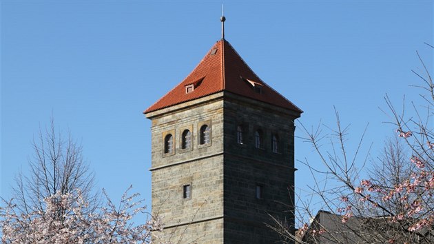 Vodárenská věž u Nových mlýnů.
