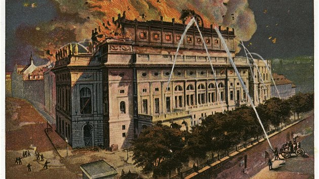 Národní divadlo. Není v Česku známější požár, než ten, při kterém 12. srpna 1881 vyhořelo Národní divadlo.