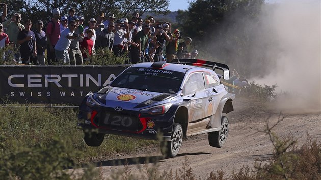 Thierry Neuville pi Argentinsk rallye.