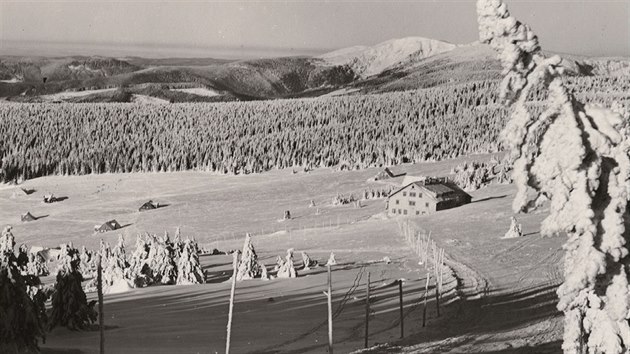 Klínová bouda v roce 1965.