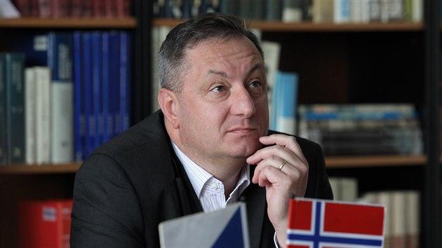 Generální ředitel Krajské zdravotní v Ústí nad Labem Petr Fiala.