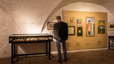 Výstava Pavla Brázdy a Vry Novákové v eskokrumlovském Egon Schiele Art Centru.