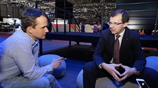 Jan Ptáček,  viceprezident pro marketing a prodej značky Lada v rozhovoru s...