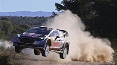 Sébastien Ogier  pi Argentinské rallye.