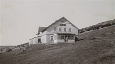 Klínová bouda v roce 1910.