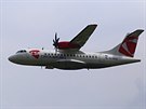 Tradin leteck den v Plasech na Plzesku. Na snmku ATR 42 - dopravn letoun...
