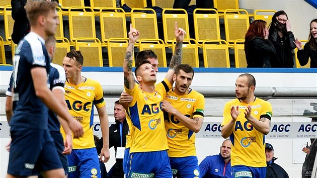 Teplick� Martin Fillo slav� g�l proti Slov�cku.