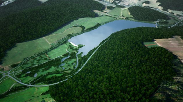 Vizualizace pehrady Nové Heminovy na Bruntálsku