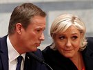 Marine Le Penová si za svého budoucího premiéra vybrala Nicolase Dupont-Aignana...