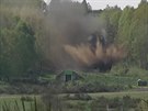 Pyrotechnici v Ralsku odpalovali munici nalezenou v Boím lese