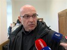 Obalovaný Ján Kaco u Krajského soudu v Praze (4. kvtna 2017)