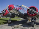 Historick� letoun Lockheed Electra, kter� Jan Antotn�n Ba�a p�ed druhou...