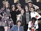 Hrdinové seriálu Stranger Things na cenách MTV