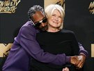 Snoop Dogg a Martha Stewartová na ceremoniálu cen MTV