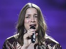 Martina Barta na zkouce na první semifinále Eurovize v roce 2017