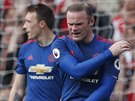 Wayne Rooney byl bhem utkání proti Arsenalu pkn natvaný. Takto ho zachytili...