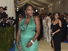 Thotná Serena Williamsová na Met Gala (New York, 1. kvtna 2017)