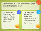 Porovnání překladu Google Translate před a po implementaci neuronových sítí (zdroj: fiktivní dialog)